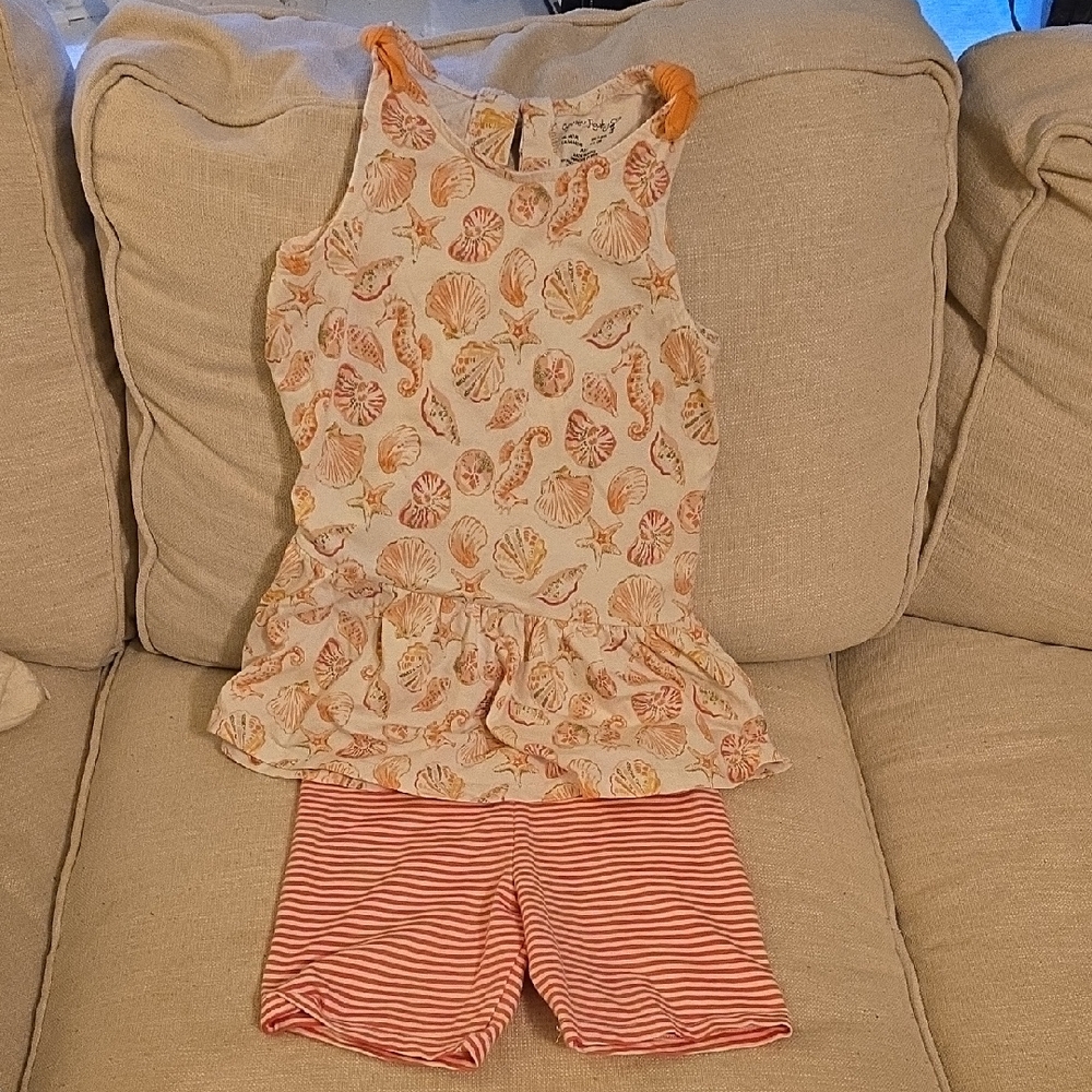Cynthia Rowley Colorful Seashell Print Set